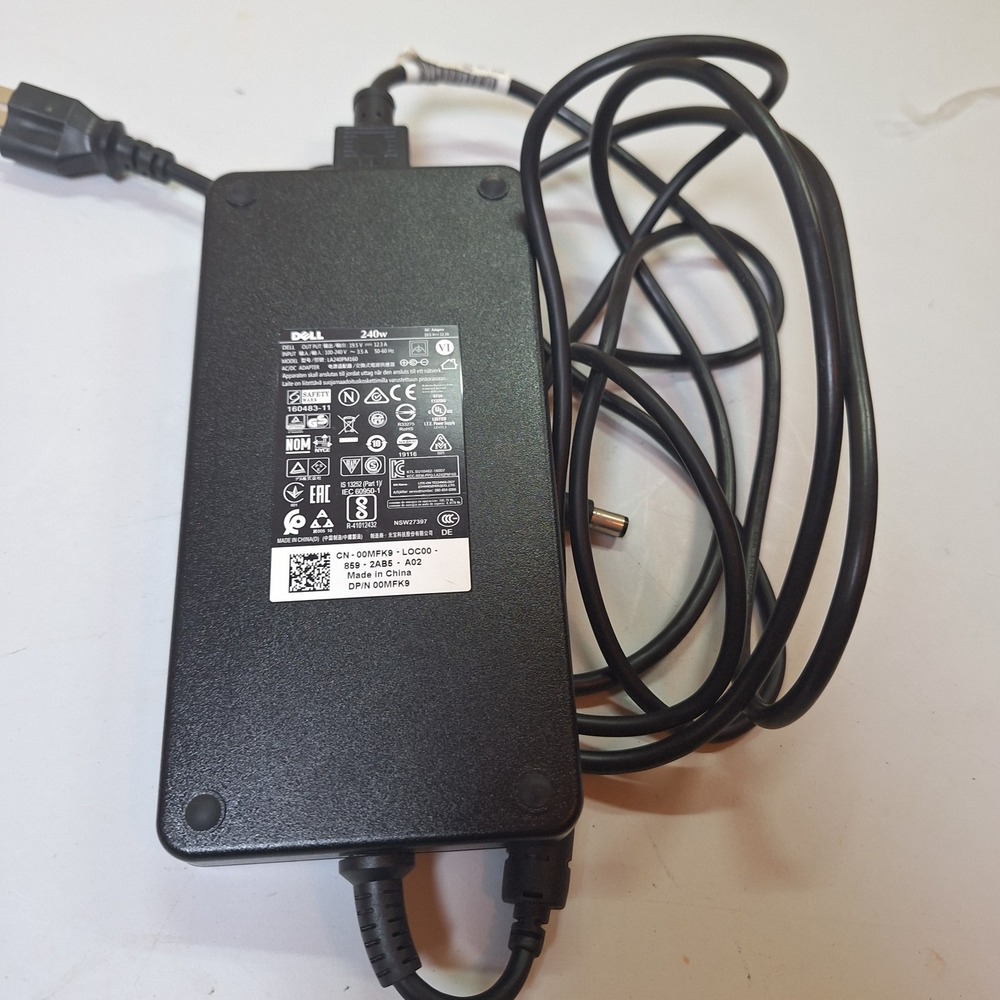 Genuine Dell 240W AC Adapter Charger 19.5V 12.3A LA240PM160